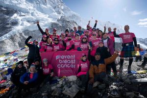 Everest Base Camp Trek Prevent Breast Cancer Charity UK