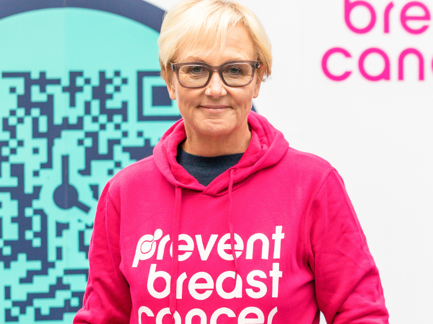 Sue Cleaver - Prevent Breast Cancer patron